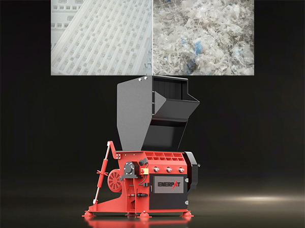 uk transport leaderはenerpat plastic shredder granulatorで80%の容積削減を達成しました