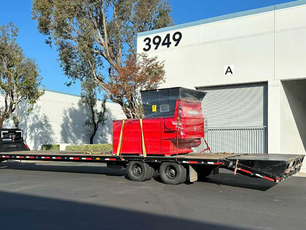 ラスベガスネバダenerpat msa-f1500生地破砕機がインストールされています